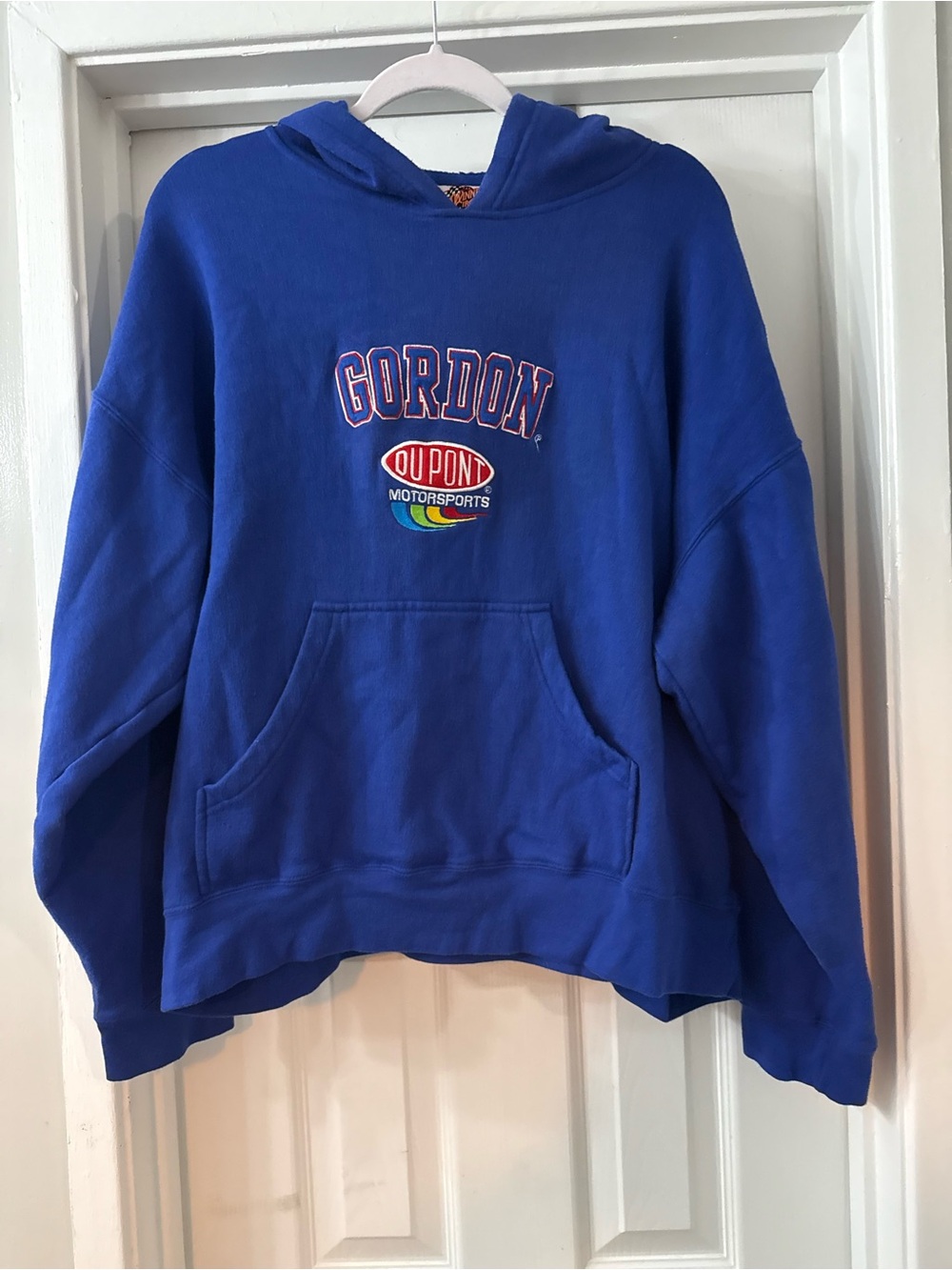 Royal Blue Pullover Hoodie